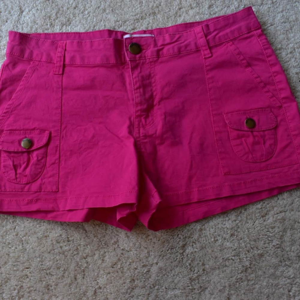 Pink women's shorts